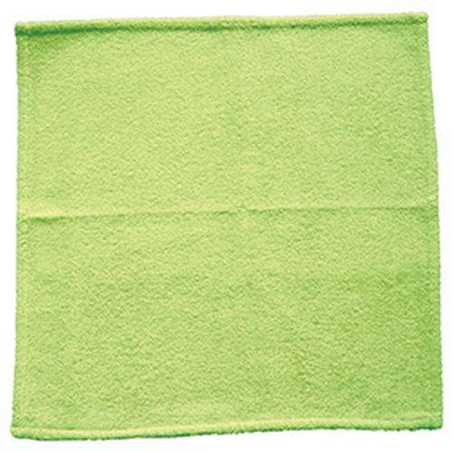 Lot 10 carrés éponge coton 400 g/m² 50 x 50 cm Anis thumbnail image 1