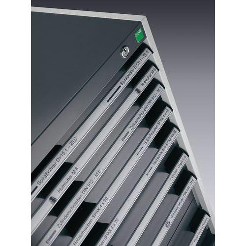 Illustration de : Armoire d'atelier à tiroirs Bott SL-85 - Hauteur 90 cm