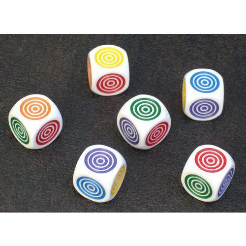 Illustration de : Dés en couleurs