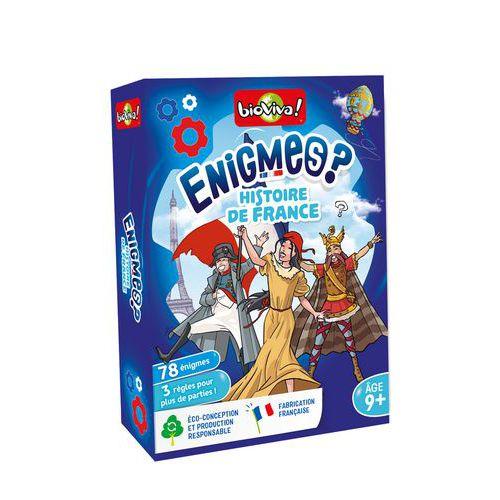 Illustration de : Enigmes Histoire de France - Bioviva