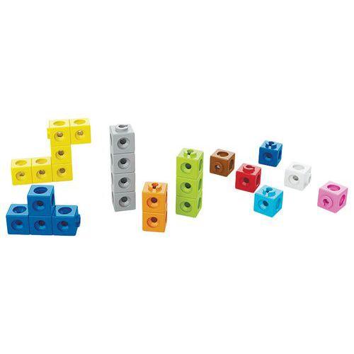 Illustration de : Lot de 100 smartcubes -Nathan