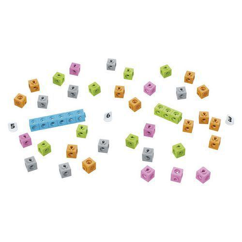 Illustration de : SMARTCUBES - ATELIER DÉCOMPOSITION DU NOMBRE 2 - EV 6 ENFANTS - NATHAN