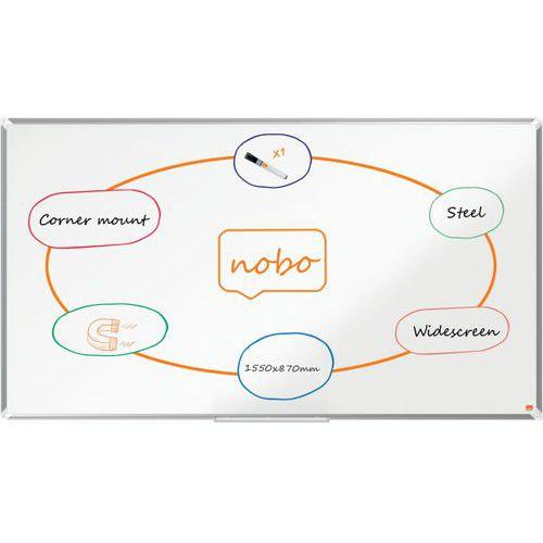 Tableau blanc - acier laqué - NanoClean- Premium Plus - Nobo thumbnail image 1