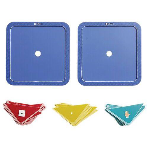 Illustration de : Atelier compléments du nombre - complément 2 enfants - Nathan