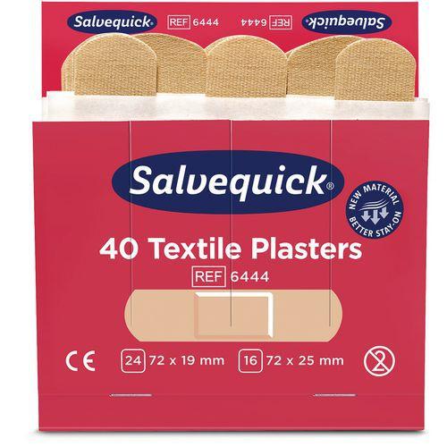 Illustration de : Recharge 240 pansements textile - Salvequick