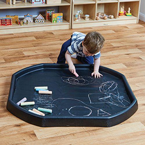 Illustration de : Tapis de jeu tableau noir - Facile à nettoyer - Hope Education
