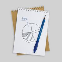 Paper Mate Flexgrip Ultra stylo bille rétractable, pointe moyenne 1 mm (Pack de 30) bleu + 6 gratuits thumbnail image 4